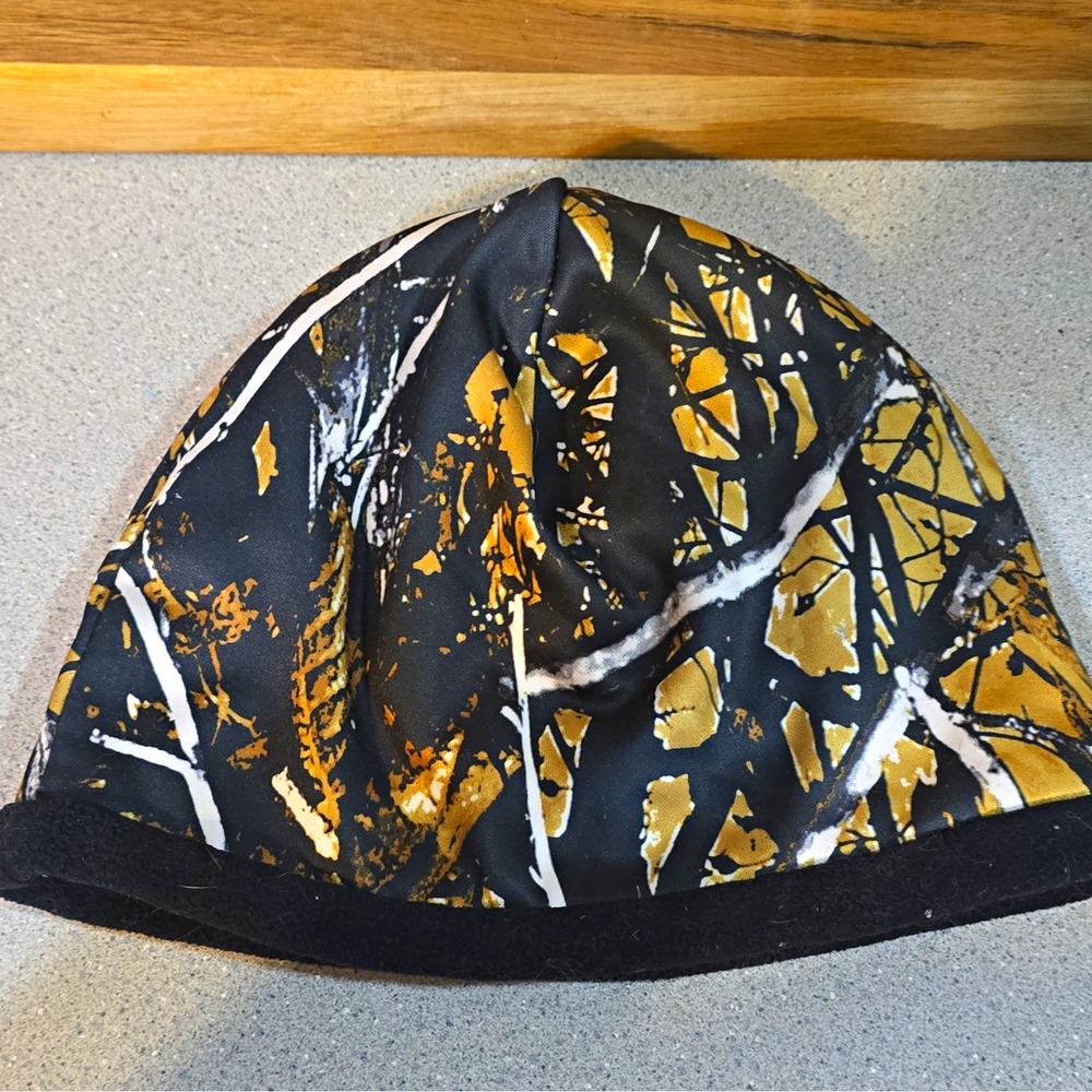 Hot Shot Thermal/Insulated Men's Camo Beanie One Size Polyester Black Brown